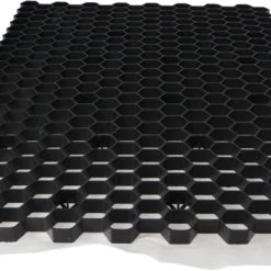 Grindrooster Zwart Kunststof Met Worteldoek 120x79 Cm