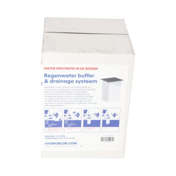 Hydroblob IP15 Infiltratieput Met Zwart Rooster 15 L - Afbeelding 7