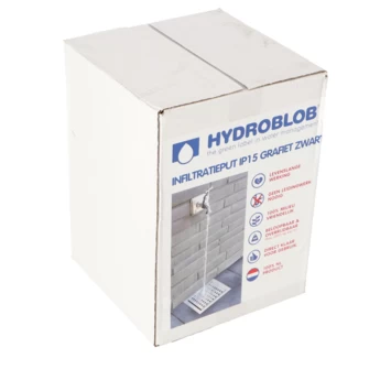 Hydroblob IP15 Infiltratieput Met Zwart Rooster 15 L - Afbeelding 9