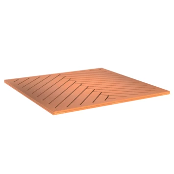 Vlondertegel Visgraat 100x100 Cm - Afbeelding 7