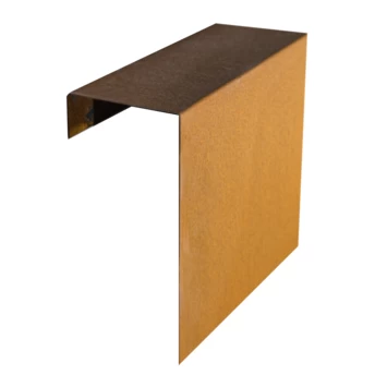 Overzetprofiel Corten Staal Voor Stapelblokken 50x30x15 Cm