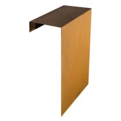 Overzetprofiel Corten Staal Voor Stapelblokken 50x45x12 Cm