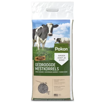 Pokon Gedroogde Mestkorrels 10 Kg