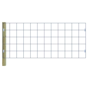 Gaas Volgpakket Tuinhek Grenen 180x75cm LiggendÂ