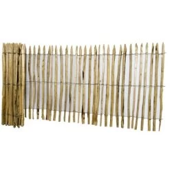 Schapenhek Kastanjehout Ca. 120x500 Cm