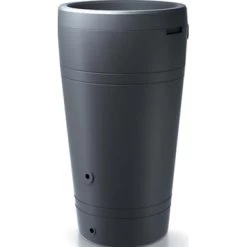 Regenton Met Plantenbak Tube Antraciet 230 Liter