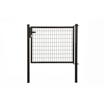 Poort Napoli Ral 9005 Zwart 100x125 Cm