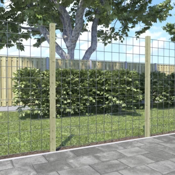 Gaaspaneel Verzinkt Met Bevestigingsmateriaal 180x180 Cm - Afbeelding 2