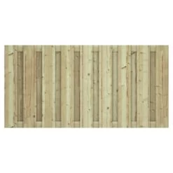 Tuinscherm Grenen Recht 90x180cm