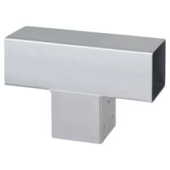 Paalverbinder Voor Pergola T-verbindingsstuk 3-kants 7x7 Cm Gegalvaniseerd