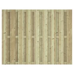 Tuinscherm Grenen Recht 140x180cm