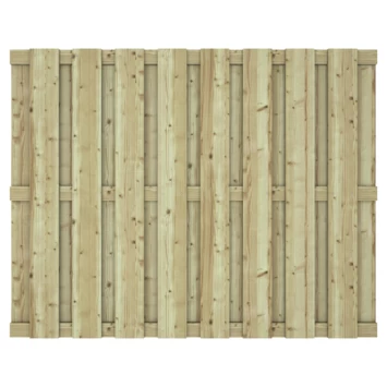 Tuinscherm Grenen Recht 140x180cm - Afbeelding 4