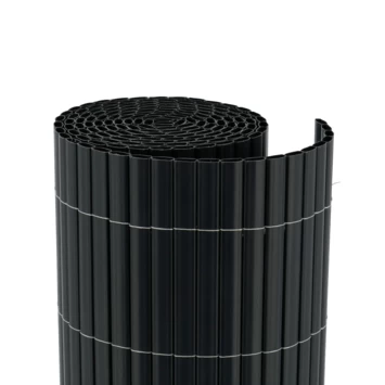 Balkonscherm Pvc Antraciet 90X300 Cm