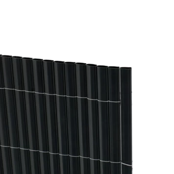 Balkonscherm Pvc Antraciet 90X300 Cm - Afbeelding 3