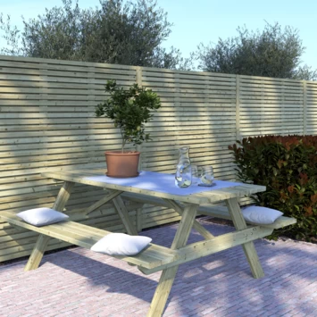 Schutting Andalusië Ca. 180x180 Cm - Afbeelding 3