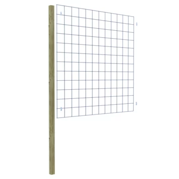 Gaas Volgpakket Tuinhek Grenen 180x180cm - Afbeelding 5