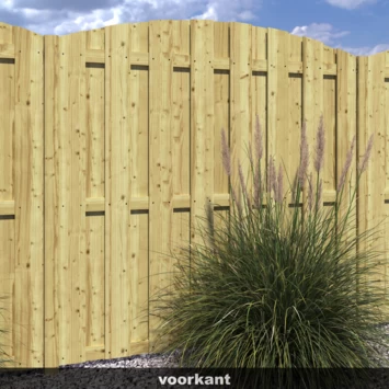 Schutting Jumbo Grenen Toog Ca. 180x180 Cm - Afbeelding 3