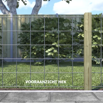 Gaasscherm Verzinkt 180x75 Cm - Afbeelding 3