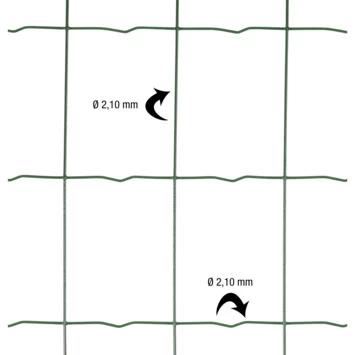 Betafence Pantanet Light Tuingaas 100cm X 10m Groen - Afbeelding 3