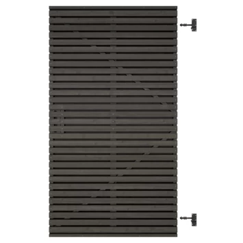 Tuinpoort Andalusië Horizontaal Zwart - Afbeelding 2