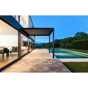 Pergola Classic Zwart 3x4 - 2 Palen - Afbeelding 5