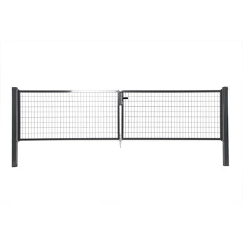 Napoli Dubbele Poort Antraciet 120x2x150cm RAL7016