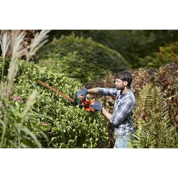 Black & Decker BLACK+DECKER Heggenschaar BEHT201-QS 420 W 45 Cm - Afbeelding 2