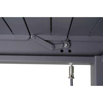 Pergola Deluxe Zwart 3x3m - Afbeelding 2