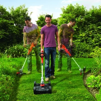 Black & Decker BLACK+DECKER 18V 3-in-1 Strimmer LI-ION 20 Cm Incl. 2,0Ah Accu + Lader - Afbeelding 8