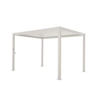 Pergola Deluxe Wit 3x4m
