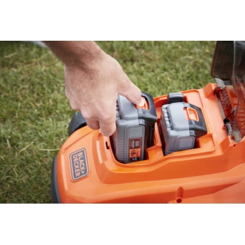 Black & Decker BLACK+DECKER 2x18V Grasmaaier BCMW33184L2-QW 33 Cm Incl. Twee 4,0 Ah Accu's - Afbeelding 3
