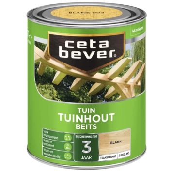 CetaBever Tuinhoutbeits Transparant Blank 750 Ml - Afbeelding 2