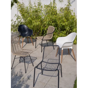 Tuinstoel Lucca Wit - Afbeelding 3