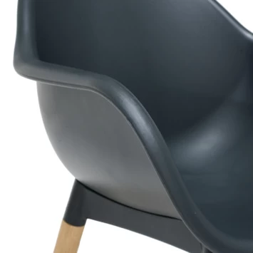 Stoel Odense Zwart - Afbeelding 3