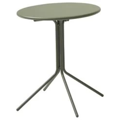 Bijzettafel Bari Groen Staal