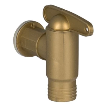 Garantia Messingkleurig Kunststof Kraantje Voor Regentonnen - Afbeelding 5