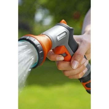 Gardena Classic Pistoolbroes Kunststof Grijs Met Oranje - Afbeelding 4