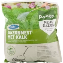 Pokon Gazonmest Met Kalk 3-in-1 8,5kg