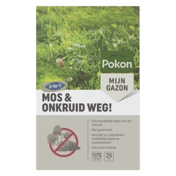 Pokon Mos En Onkruid Weg! Gazonherstel 1375gr
