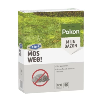Pokon Mos Weg! Gazonherstel 1,75 Kg - Afbeelding 2