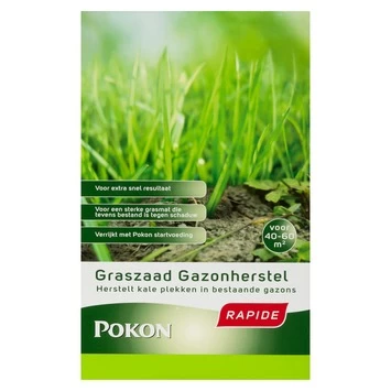 Pokon Graszaad Gazonherstel Rapide 1kg - Afbeelding 2